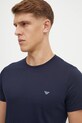 Emporio Armani Underwear tricou lounge din bumbac 2-pack 111267.4F722 bleumarin AW24
