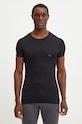 Emporio Armani Underwear tricou lounge 2-pack 111670.4F733 negru AW24