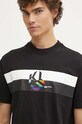 Karl Lagerfeld Jeans t-shirt bawełniany czarny 245D1708