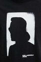 Karl Lagerfeld Jeans t-shirt bawełniany 245D1709 czarny