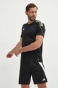 Majica kratkih rukava za trening adidas Performance Tiro 23 League crna IN8165