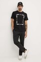 Joop! t-shirt bawełniany 30042368 czarny AW24
