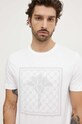 Joop! t-shirt bawełniany biały 30042365