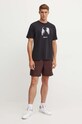 Bavlněné tričko adidas Originals IY3431 černá AW24