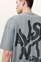 Îmbrăcăminte AllSaints tricou din bumbac ORLANDO SS M022PA gri