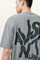 Odzież AllSaints t-shirt bawełniany ORLANDO SS M022PA szary
