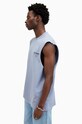 Bavlněný top AllSaints ACCESS SL M039PA modrá