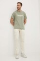 Хлопковая футболка Pepe Jeans ABEL PM509428 зелёный AW24