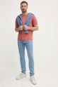 Pepe Jeans t-shirt MANS TEE PM509434 różowy AW24