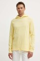 Pepe Jeans bluza bawełniana ABRAHAM żółty PM509438