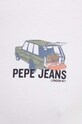 Хлопковая футболка Pepe Jeans ARSHINE PM509651 белый