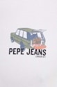 Pepe Jeans tricou din bumbac ARSHINE PM509651 alb