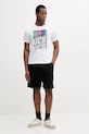 United Colors of Benetton tricou din bumbac 3I1XU1096 alb AW25