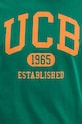 Хлопковая футболка United Colors of Benetton зелёный 3I1XU1096