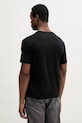 Ρούχα Βαμβακερό μπλουζάκι United Colors of Benetton 3I1XU1096 μαύρο