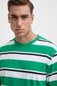 United Colors of Benetton t-shirt bawełniany zielony 38Y3U109J