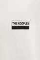 Bavlněné tričko The Kooples HTSC29004K béžová