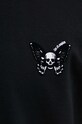 The Kooples tricou din bumbac HTSC29028K negru