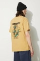 Carhartt WIP t-shirt bawełniany Ducks beżowy I033662.1YHXX