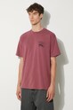 Carhartt WIP cotton t-shirt Stamp I033670.2B006 pink