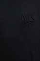 Βαμβακερό μπλουζάκι Michael Kors CT4525K1V2 μαύρο