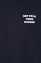 Drôle de Monsieur tricou din bumbac Le T-Shirt Slogan PERM.TS203.CO002.NY