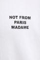 Bombažna kratka majica Drôle de Monsieur Le T-Shirt Slogan PERM.TS203.CO002.OPW bela