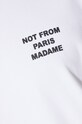 Drôle de Monsieur pamut póló Le T-Shirt Slogan PERM.TS203.CO002.OPW