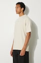 Îmbrăcăminte Drôle de Monsieur tricou din bumbac Slogan Classique PERM.TS202.CO002.MT bej