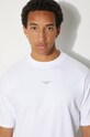 Drôle de Monsieur tricou din bumbac Slogan Classique PERM.TS202.CO002.OPW alb