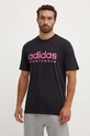 adidas t-shirt Tiro czarny IW2659