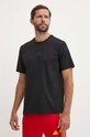 Odzież adidas t-shirt bawełniany Essentials IW2679 czarny