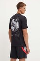 adidas t-shirt bawełniany City Escape czarny IW2688