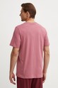 Oblečenie Bavlnené tričko adidas Essentials IX0120 ružová