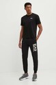 EA7 Emporio Armani t-shirt bawełniany PJVPZ.6DPT02.1200 czarny AW24