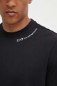 EA7 Emporio Armani tricou din bumbac PJTJZ.6DUT08.1200 negru