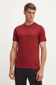 Футболка EA7 Emporio Armani бордо PJUJZ.6DPT71.1496