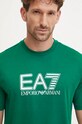 Bavlněné tričko EA7 Emporio Armani zelená PJVPZ.6DPT81.1823