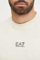 Bavlněné tričko EA7 Emporio Armani AF11970.7M000006.U1072 béžová