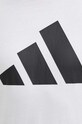 adidas tricou din bumbac IY8582 alb