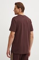 Одяг Бавовняна футболка adidas Essentials IZ4768 коричневий