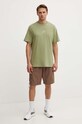 Bavlněné tričko adidas All SZN JD1010 zelená AW24