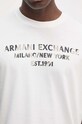 Bavlnené tričko Armani Exchange biela 6DZTH5.ZJ9JZ