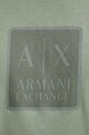 Bavlněné tričko Armani Exchange 6DZTHB.ZJ9JZ zelená