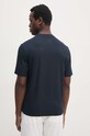 Odzież Armani Exchange t-shirt bawełniany 6DZTHN.ZJLFZ granatowy