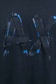 Armani Exchange t-shirt bawełniany 6DZTHN.ZJLFZ granatowy