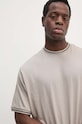 Одяг Бавовняна футболка Armani Exchange 6DZTHX.ZJ9JZ бежевий