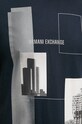 Хлопковая футболка Armani Exchange тёмно-синий 6DZTHZ.ZJBYZ