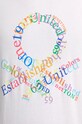 United Colors of Benetton tricou din bumbac 3I1XU109Q alb