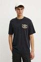 Oblečení Bavlněné tričko Superdry M1012047A.8IT černá
